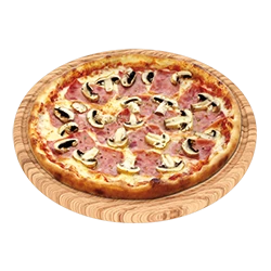 Pizza Prosciutto e Funghi